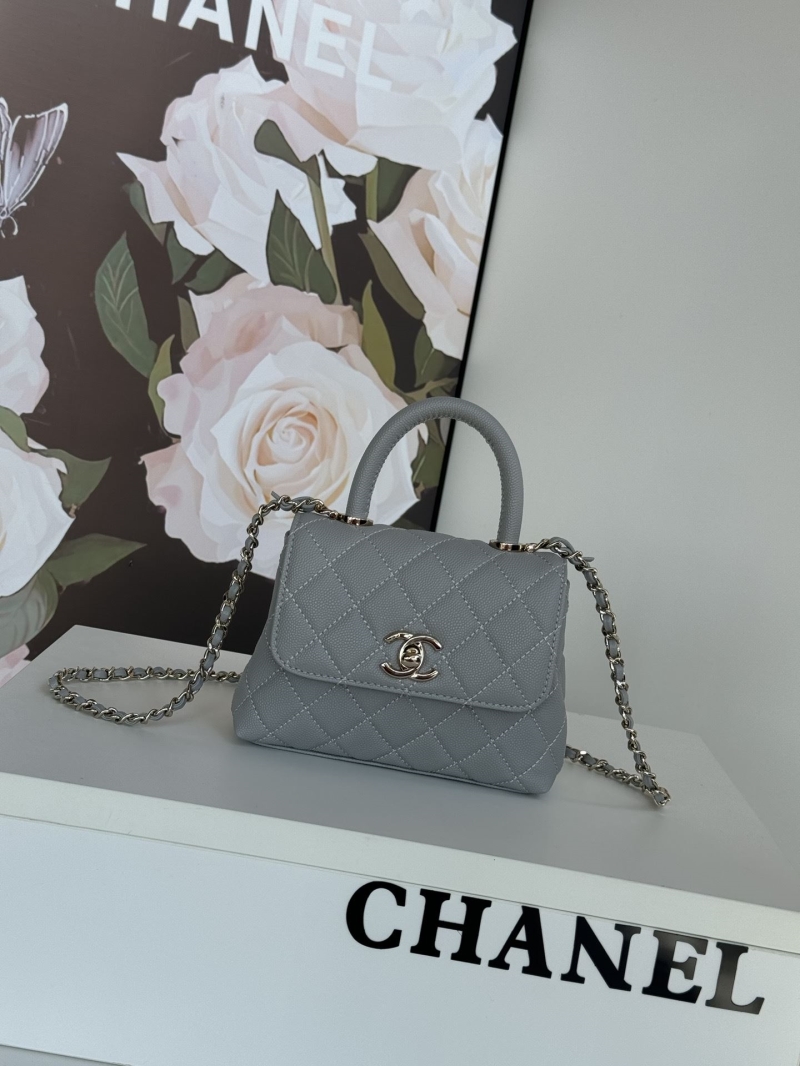 Ch**el top handle bags